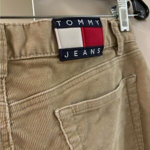 90s Tommy Hilfiger Cord Midi Skirt